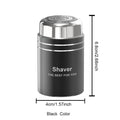 Electrical Mini Shaver for Men 3D Floating Blade IPX7 Washable Type-C USB Rechargeable Shaving Beard Machine for Home Travel