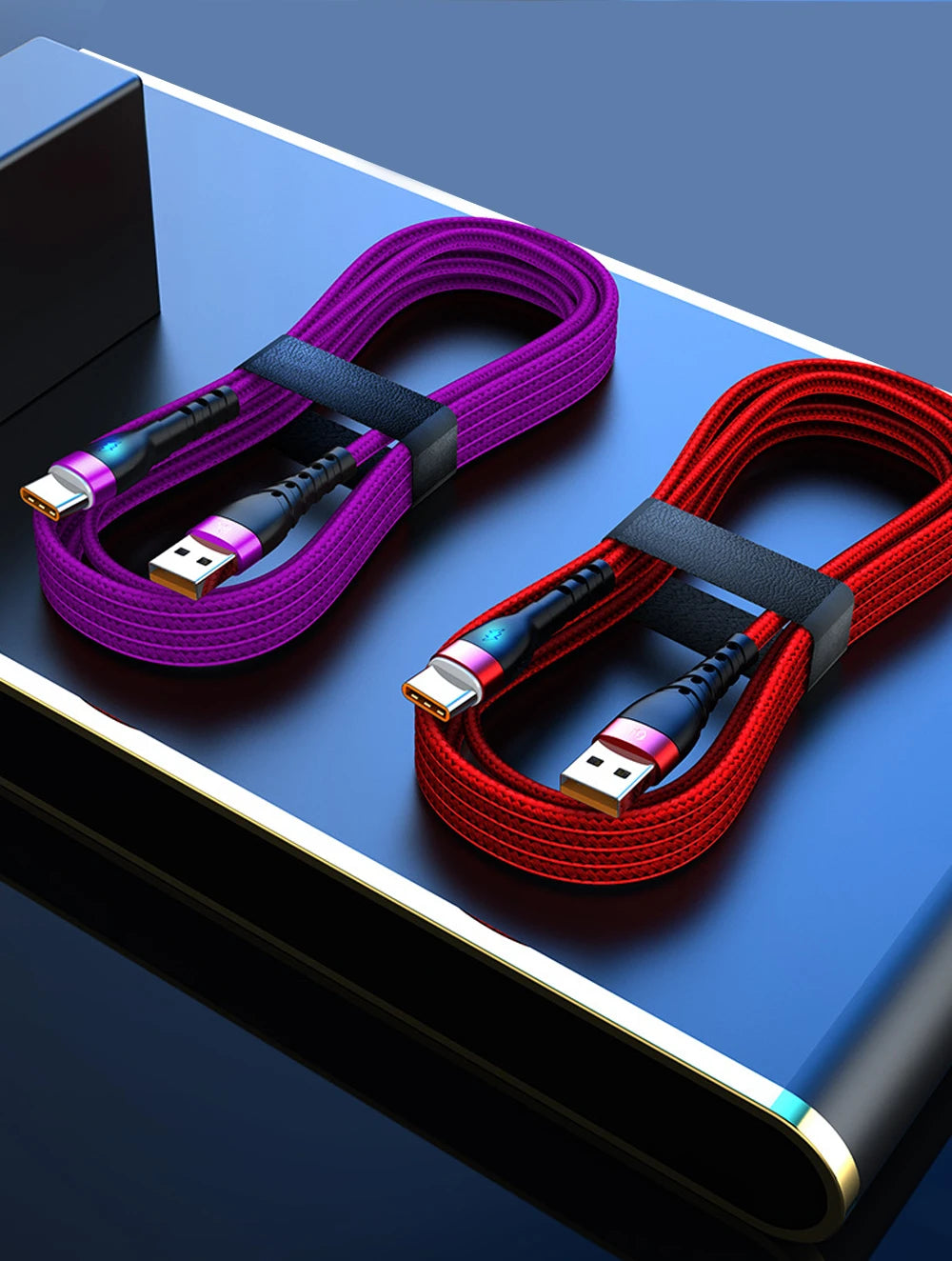 USB Type C Cable 6A For Huawei super Fast P30 P40 Pro Charging Wire USB C Charger Data Cord Samsung S21 S20 Poco xiaomi redmi
