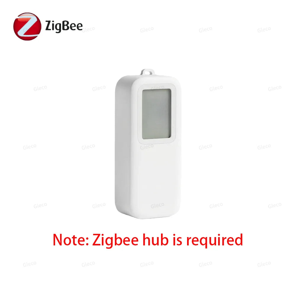 Zigbee Waterproof Temperature Humidity Sensor With Optional LCD Screen Smart Home Thermometer Hygrometer For Smart Life Tuya Z2M