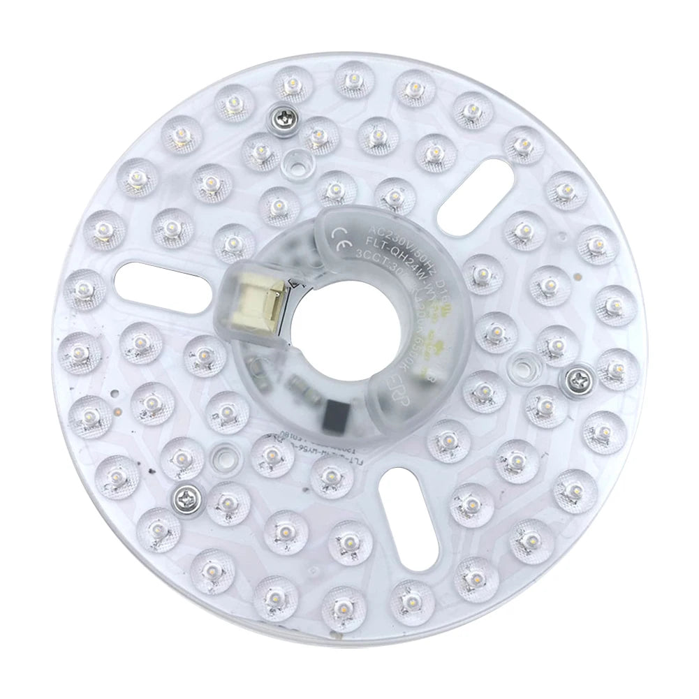 3.9/4.9/6.2 Inch CRI90 Ceiling Fan Light Retrofit Kit 3000/4000/5000K Pendant Light Round Panel Flush Mount Ceiling Light Panel