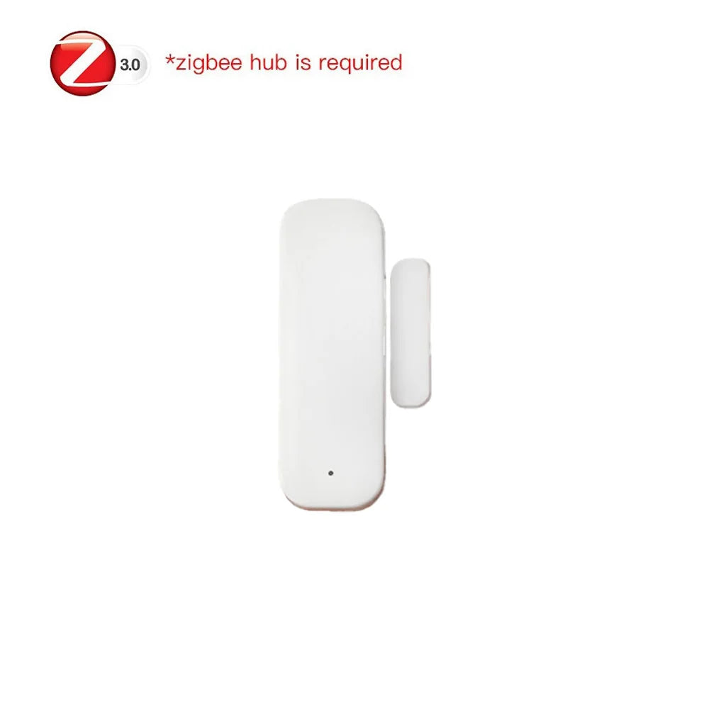 ZigBee Smart Window Door Gate Sensor Contact Detector Smart Life Security Alarm System Smart Home Tuya 2Mqtt App Remote Control