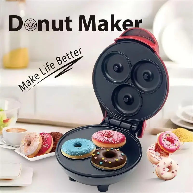 Portable Mini Cake Machine Heating Block Easy to Clean Breakfast Machine Suitable for Kitchen and Home