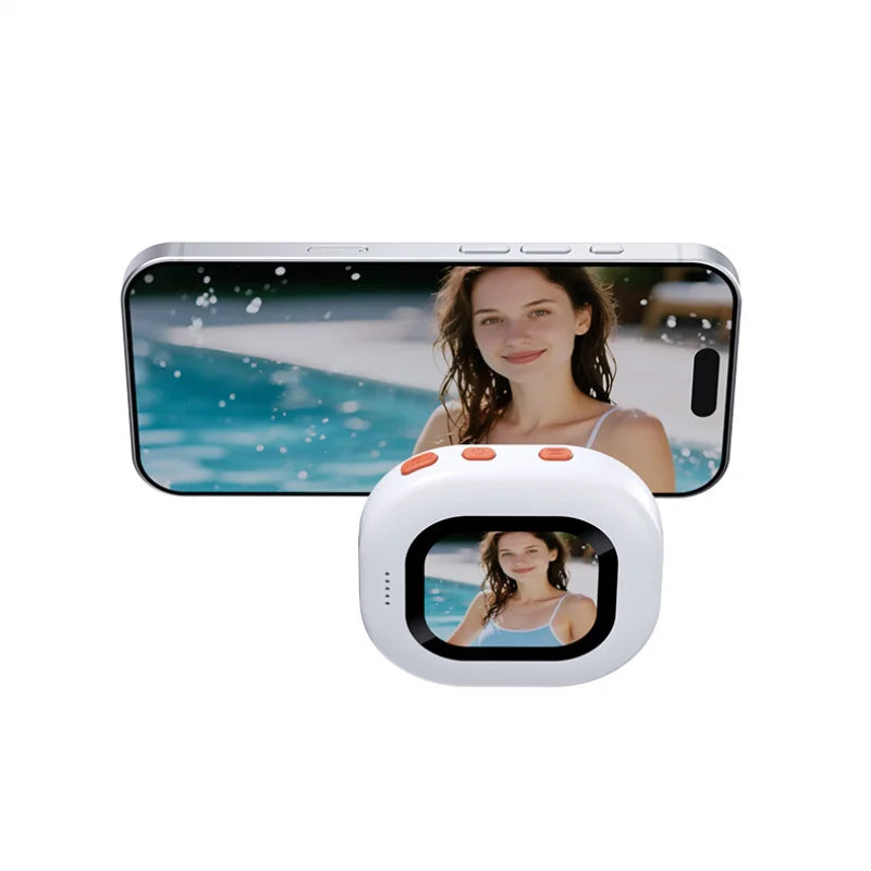 Proyector Inalámbrico Magnético de Pantalla para Teléfono para iPhone Android Auto Selfie Fotografía Duplicación Dispositivo de Transmisión de Medios