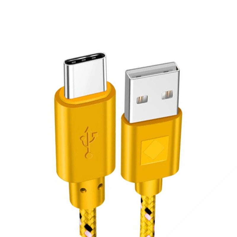 USB C Type C Cable Fast Charging 1m 2m 3m Charger for huawei p9 p10 p20 mate 10 pro lite samsung S9 S10 Plus s8 Note data cable