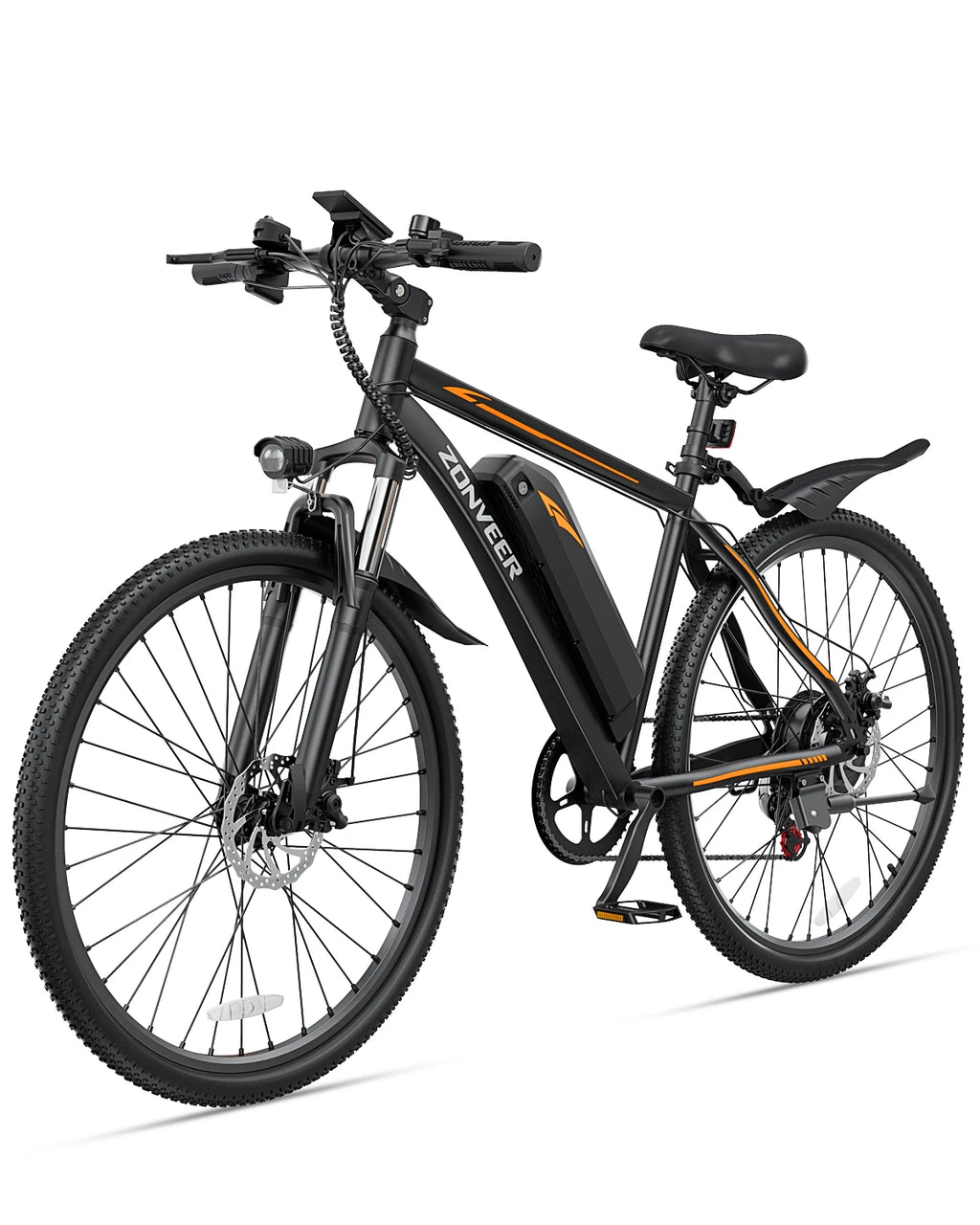 【1 año de garantía】Bicicleta eléctrica M26, motor de pico de 1000W, batería de litio de 360WH, bicicleta eléctrica de ciudad de 26 pulgadas UL2849