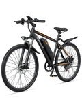 【1 año de garantía】Bicicleta eléctrica M26, motor de pico de 1000W, batería de litio de 360WH, bicicleta eléctrica de ciudad de 26 pulgadas UL2849