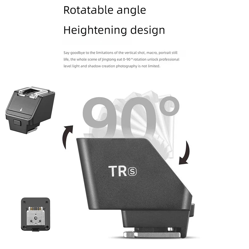 Godox TR flash hot shoe height increasing seat it30Pro external high pad hot shoe converter suitable for Shenniu mini flash iM30