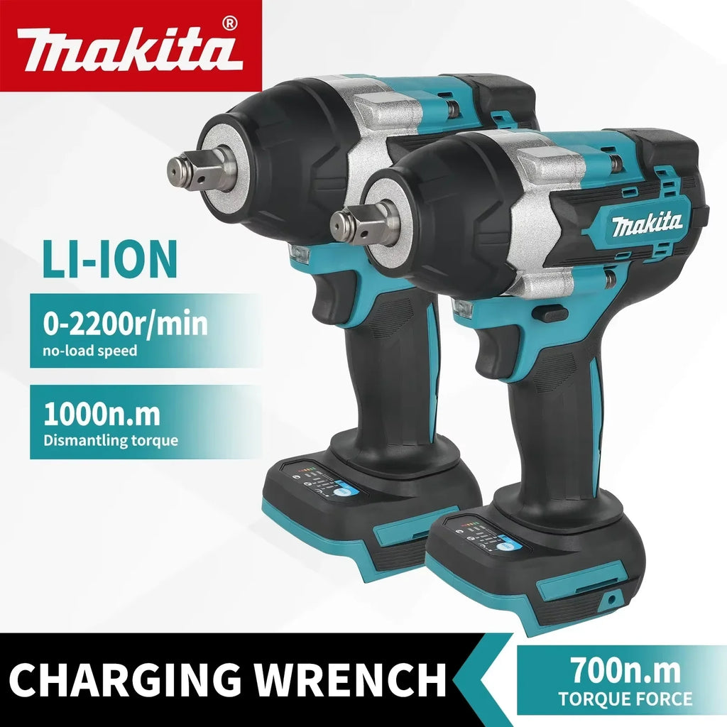 Original Makita DTW700 18V Brushless Impact Wrench Bare Unit 1/2" Square Drive Cordless Lithium Ion Tool Repair, Screwdrive