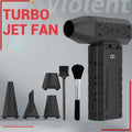 130000RPM Mini Air Blower Brushless Motor Powerful Dust Blower Battery Display LED Lighting Portable Rechargeable Turbo Fan Jet