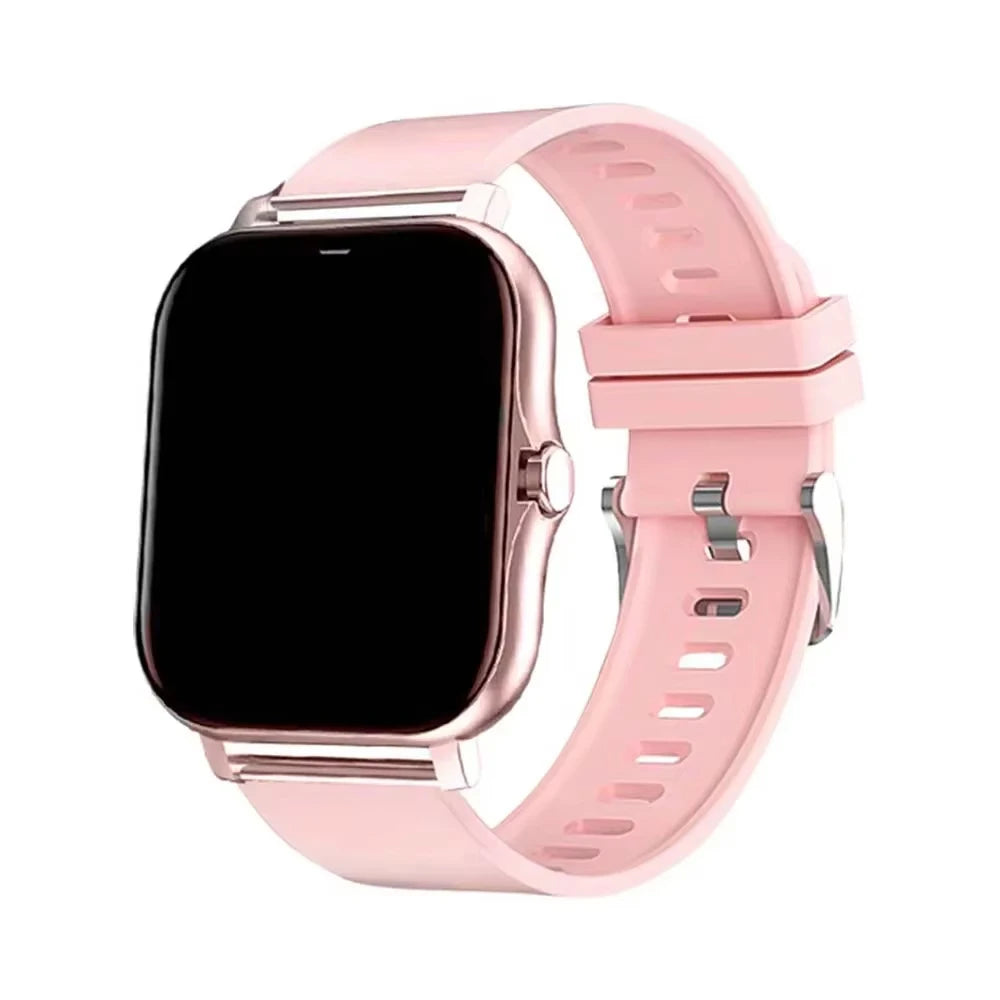 LAXASFIT 2025 New Smart Watch Bluetooth Talk Full Touch Screen Heart Rate Monitor Sports Fitness Smart Watch Men Women Gift