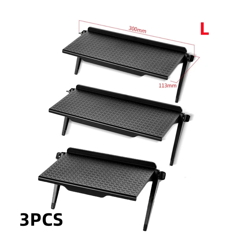 TV Screen Top Storage Shelf Adjustable Monitor Storage Rack Computer Desktop Display Stand TV Router Storage Rack Home Organizer