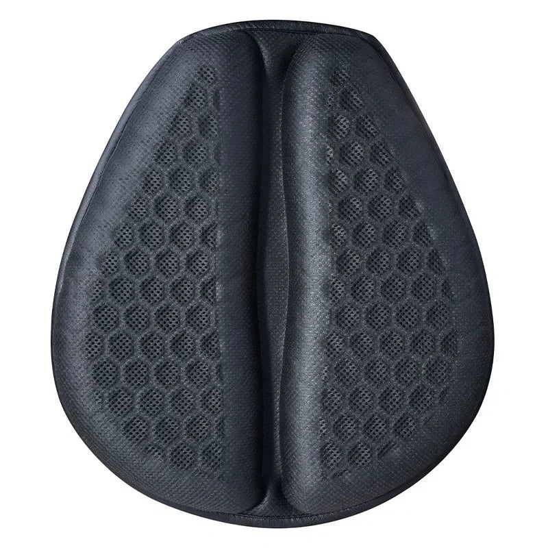 Foldable Motorcycle Gel Seat Cushion 3D Honeycomb Structure Shock Breathable Motorcycle Gel Seat Pad Gel Cushion For Seat