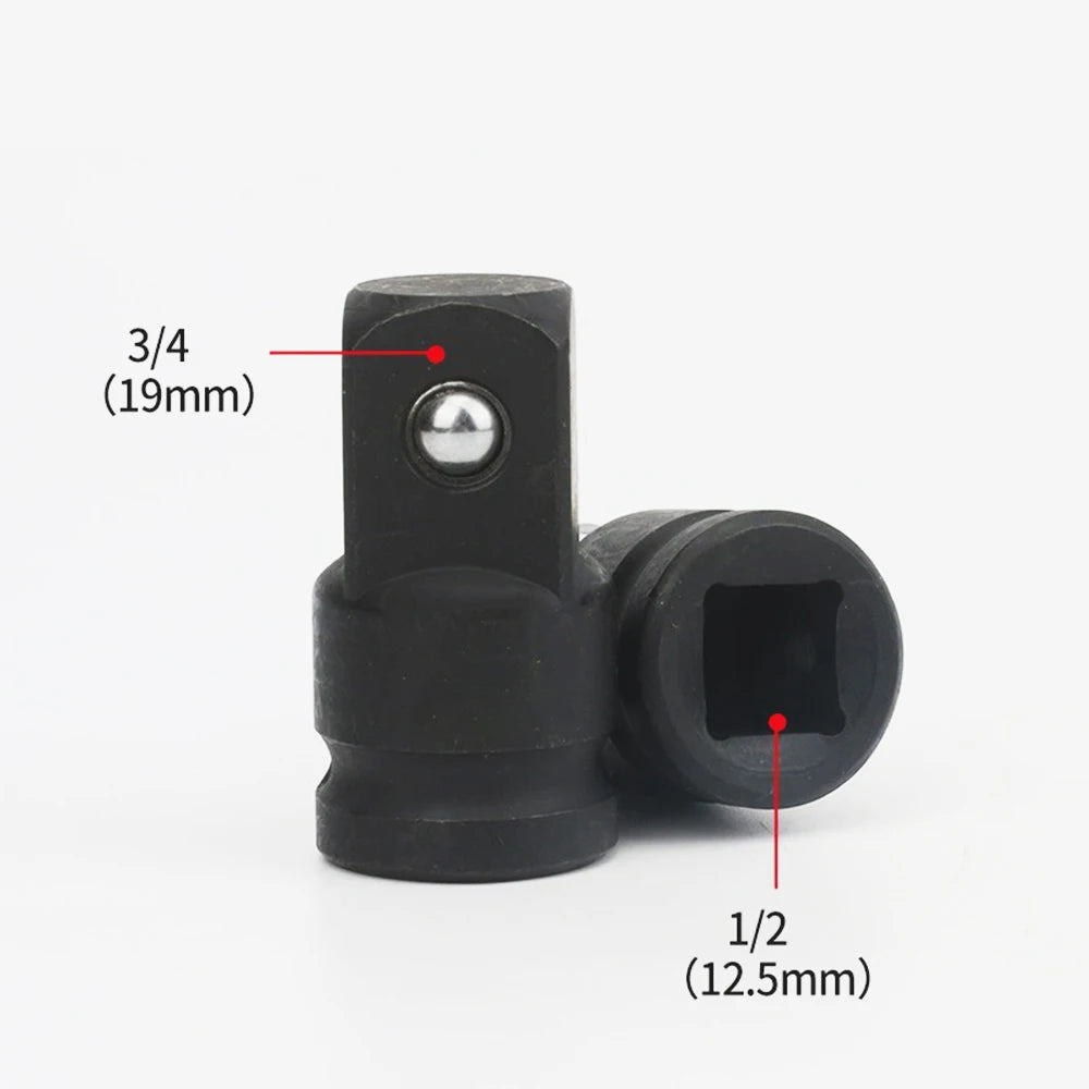 Hand Wrench Tool Set Socket Converter Adaptor Set Reducer Adapter 1/4 1/2 3/8 3/4 for Car Bicycle Garage Repair Tools