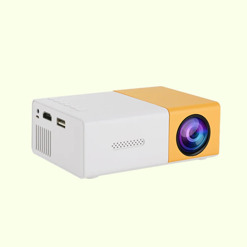 YG300 Nuevo proyector 4K Ultra HD de pared para el hogar, dormitorio, estudiante, proyección de pantalla móvil, cine en casa