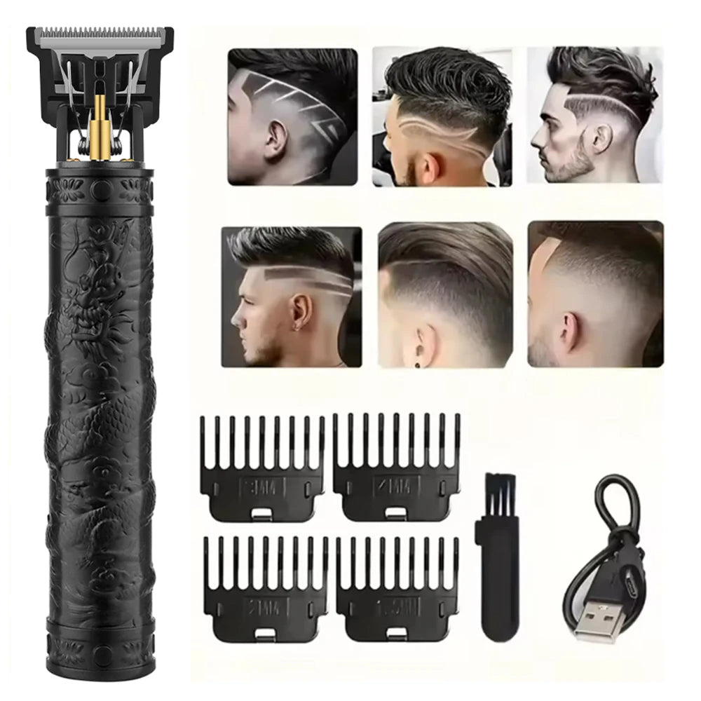 Hair Trimmer New Professional Cutting Machine Electric Shaver Hair Trimmers With LCD Display Men's Hair Clipper