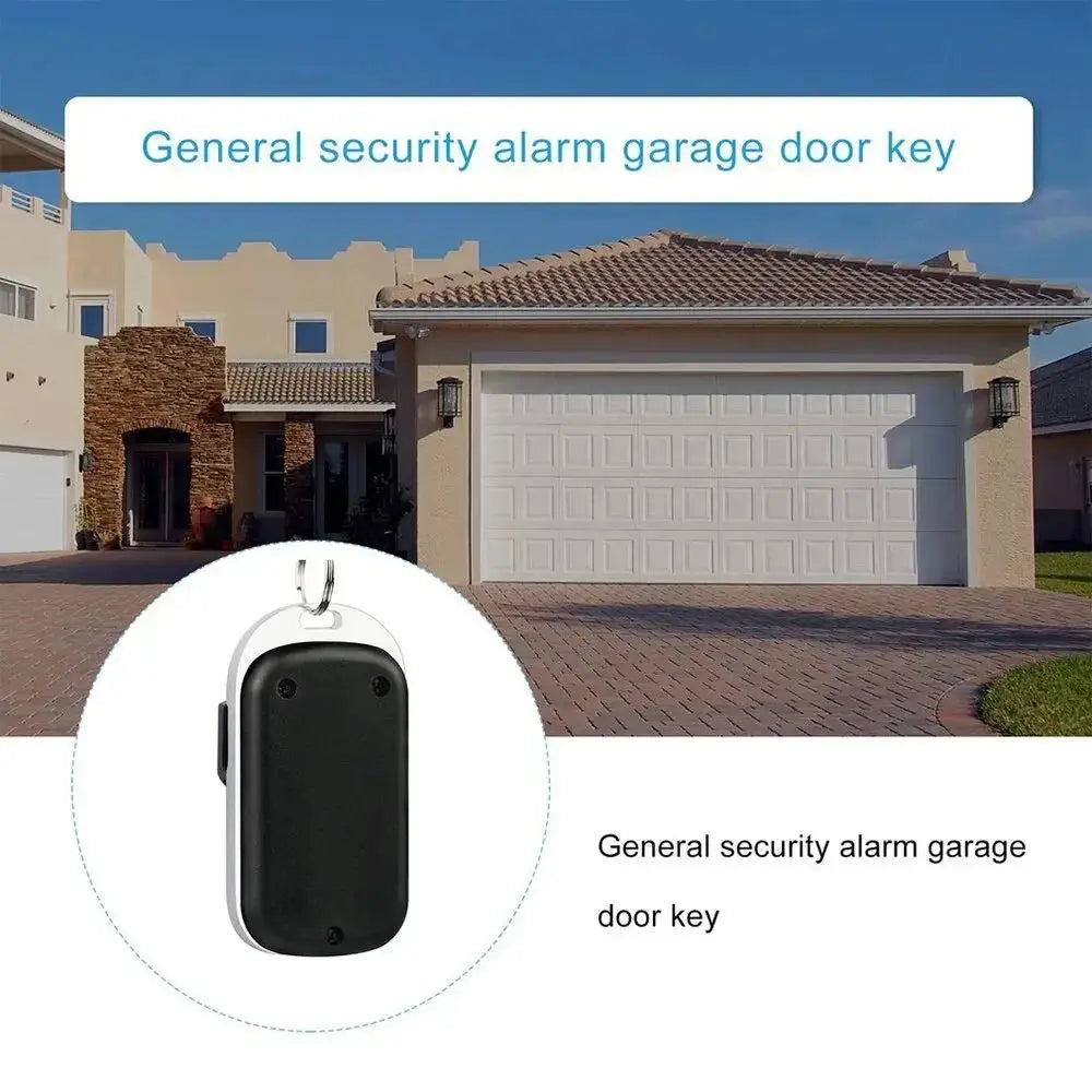 1~5PCS Universal 4 Buttons Garage Door Opener Remote Control 433MHZ Clone Fixed Learning Rolling Code Duplicator Garage