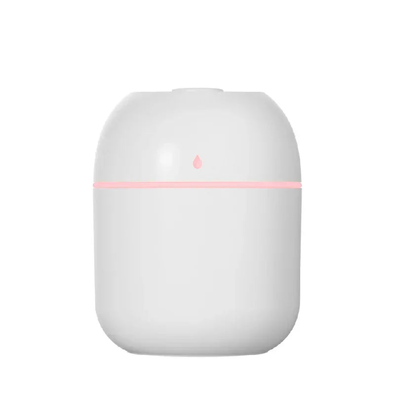 USB Car Humidifier with Color Night Light - Portable Cold Mist Sprayer and Fragrance Oil Diffuser for a Refreshing Drive Amagi