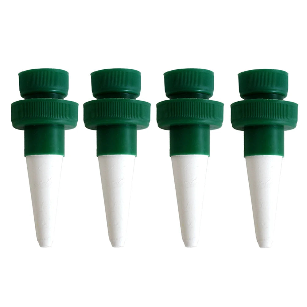 4pcs Plant Watering Devices Automatic Irrigation Plant Self Watering Spikes Garden Stakes for Potted Plants Flower Vacation