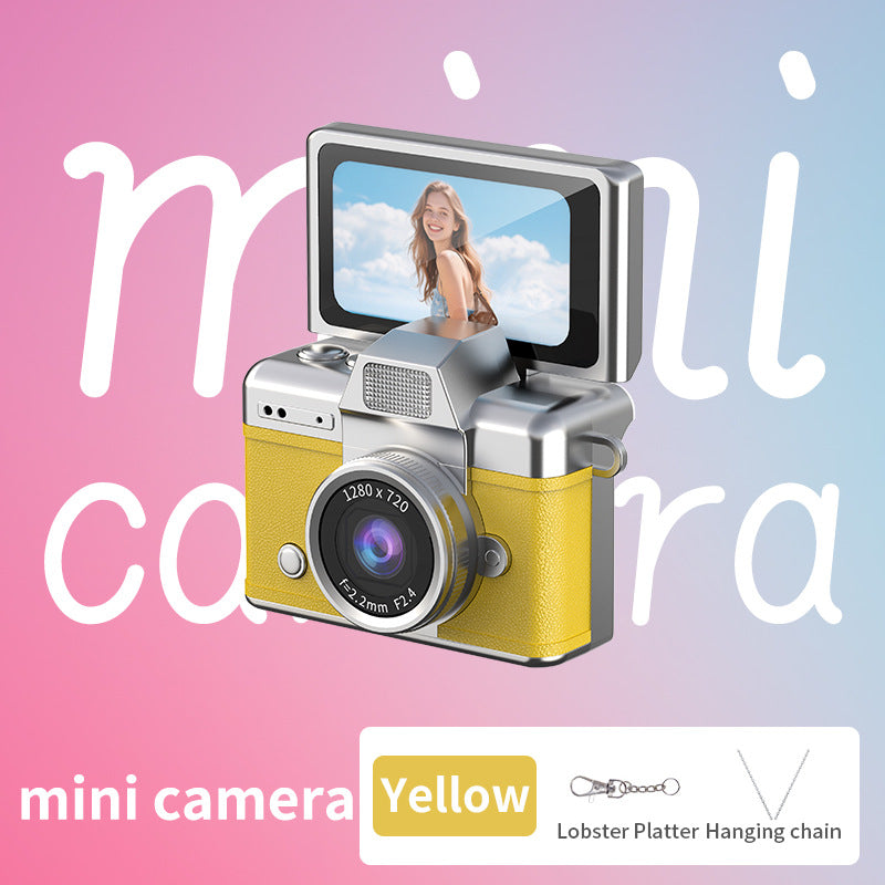 Thumb-flipping Screen Mini Student Party Campus Digital Retro Ccd High-definition Portable Small