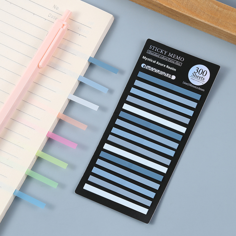 Translucent ultra-thin Post-it Sticket-Glacier Like a Dream-pet-1 Board