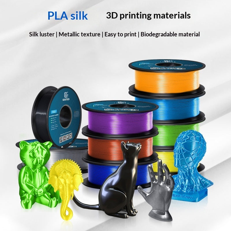 Material de impresión 3D directo de fábrica Filamento tipo seda para impresoras 3D