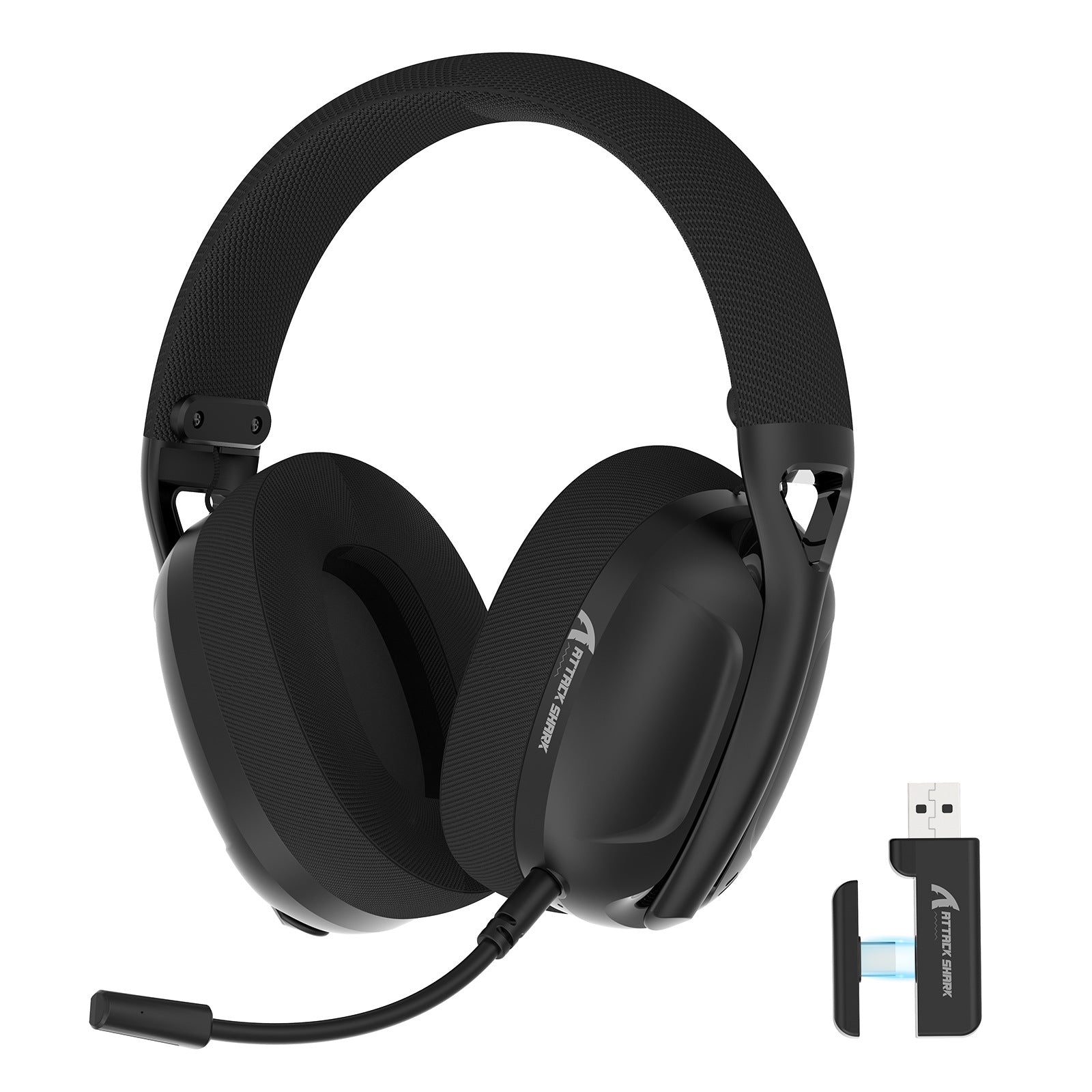 Wireless Bluetooth 24G Triple-mode Wired Lightweight Over-ear Gaming Headset With Microphone