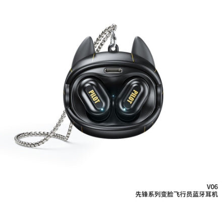 Bienvenidos a los auriculares Bluetooth Vanguard con rotación creativa de cambio de cara