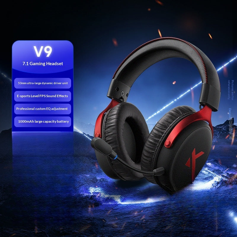 Gaming Headset Over-ear Four-mode For Gaming On PC Via Bluetooth