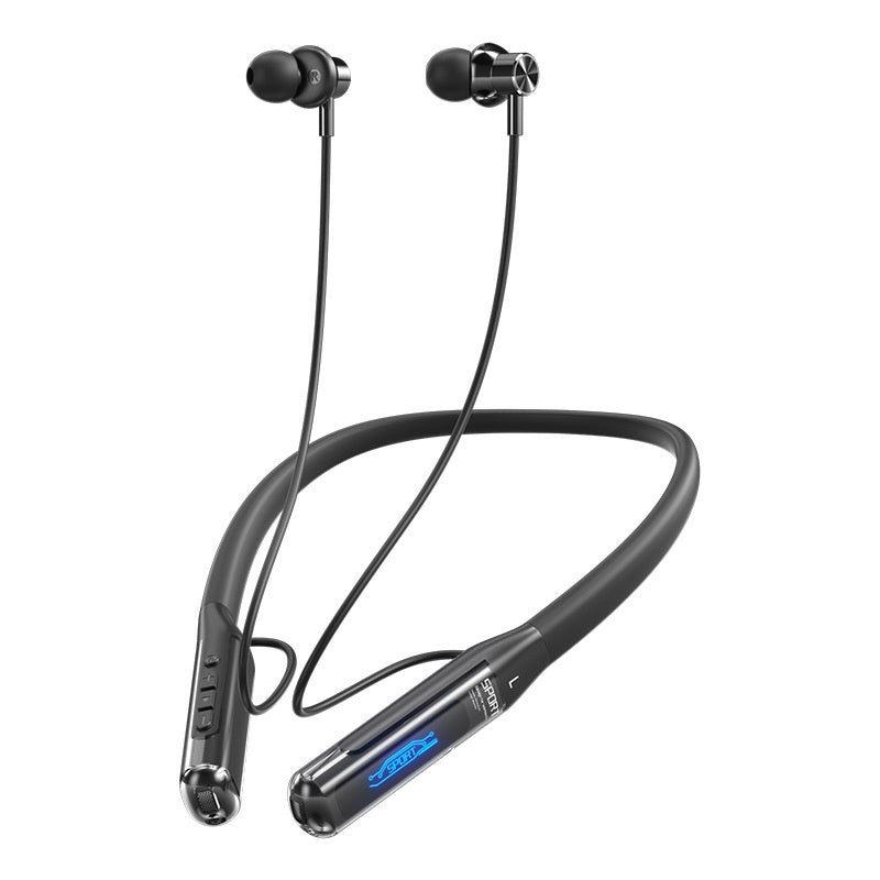 Auriculares deportivos inalámbricos de cuello, multifunción, estéreo, con cancelación de ruido inteligente