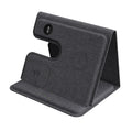 15W Foldable Leather Desktop Wireless Charger For IPhones