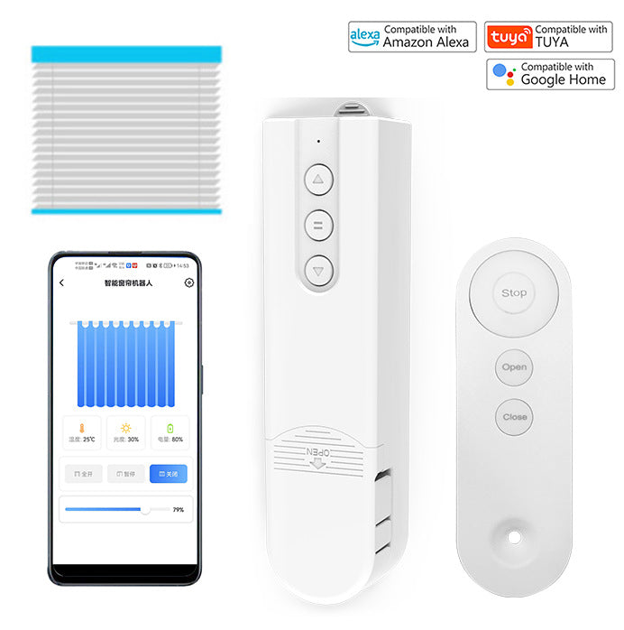 Cuerda inteligente WIFI con motor y control remoto por aplicación