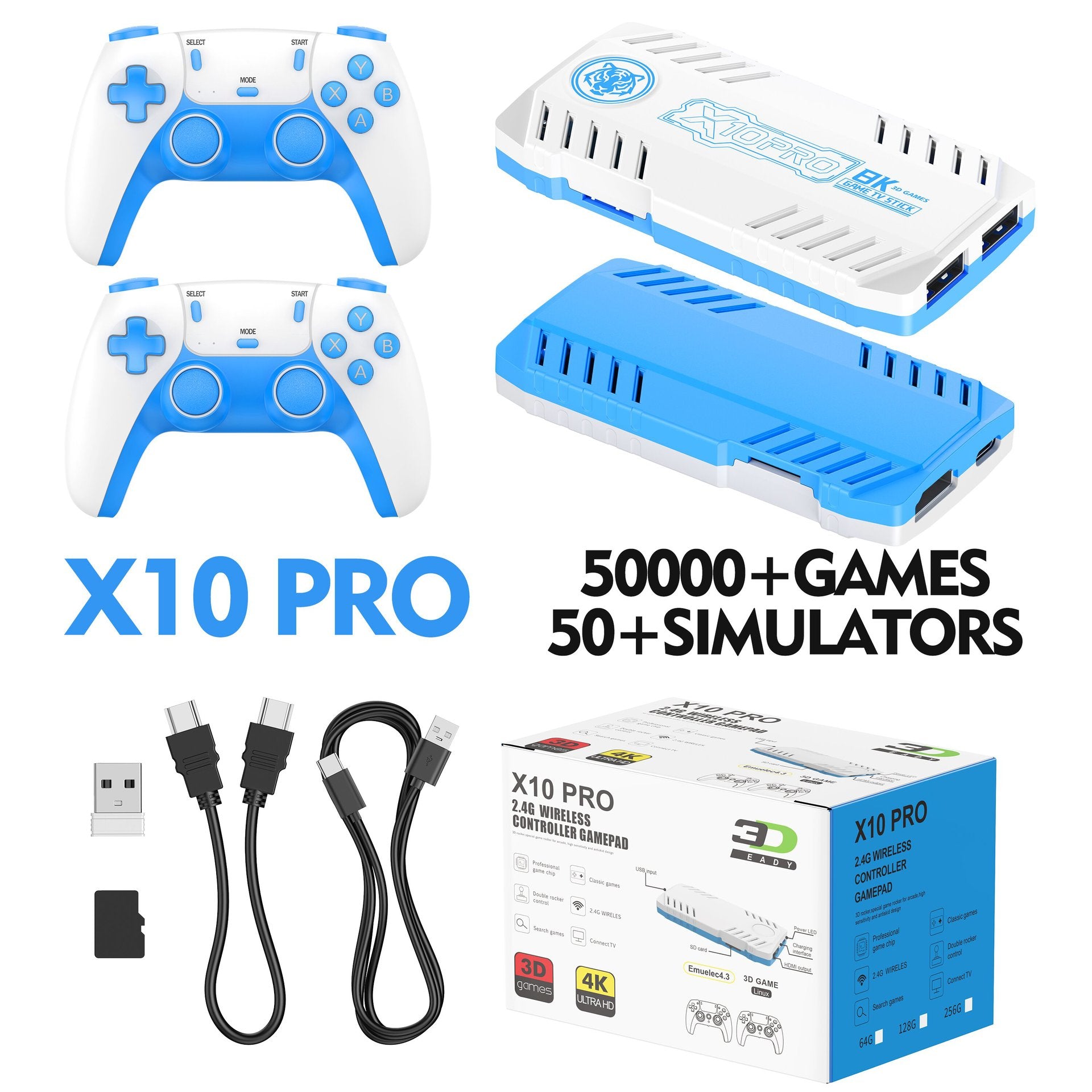 Consola de juegos arcade retro X10 PRO TV para el hogar