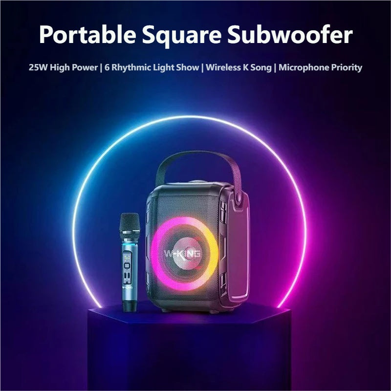 Altavoz de karaoke portátil W-King T9S