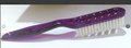 Crystal handle shoe brush-mixed color-1 piece