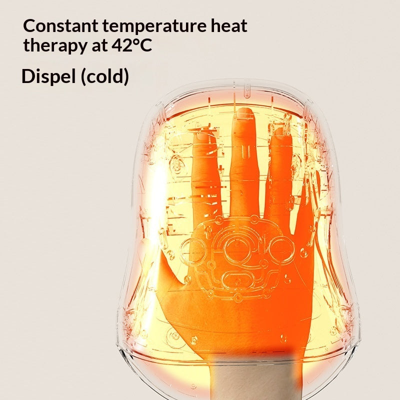 Hand Massage Device With Heating Airbags