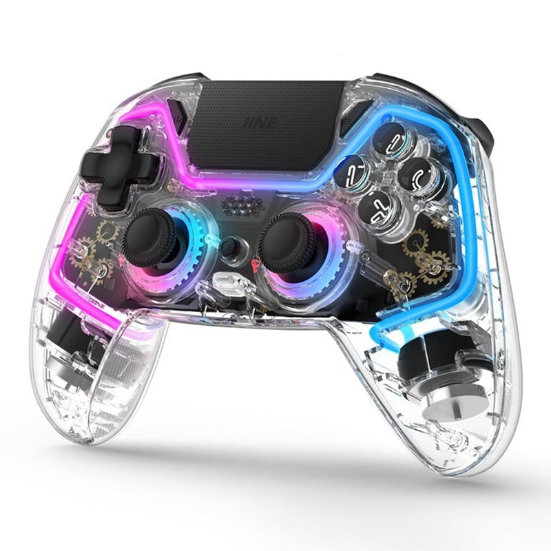 Controlador de consola de juegos transparente inalámbrico Bluetooth