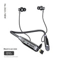 Ultra-long Standby Wireless Neckband Bluetooth Earphones With A Card Slot