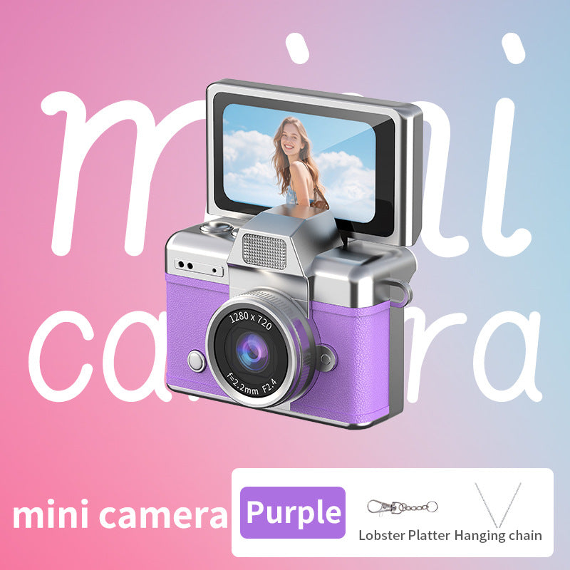Thumb-flipping Screen Mini Student Party Campus Digital Retro Ccd High-definition Portable Small